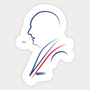 Jacques Chirac - President 2022 Sticker